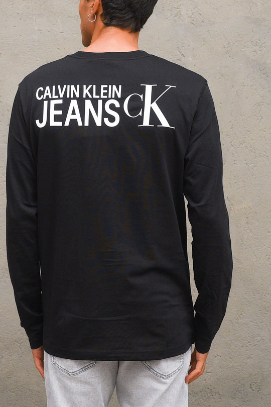 T-shirt Urban Back Graphic - Black