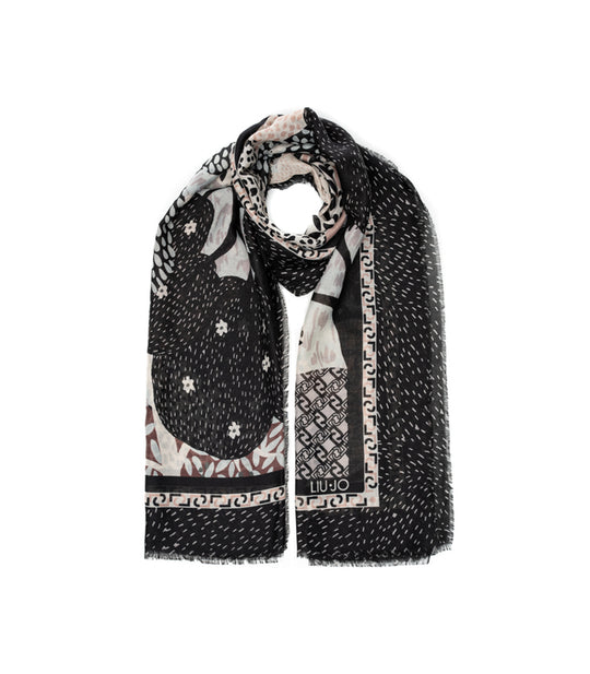 Stola 70x180 Nature - Nero