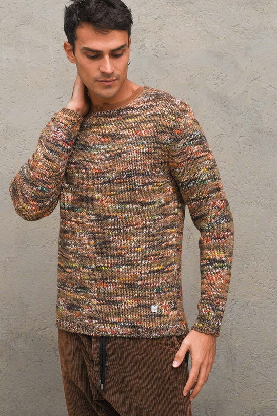 Maglia Pavone - Cammello