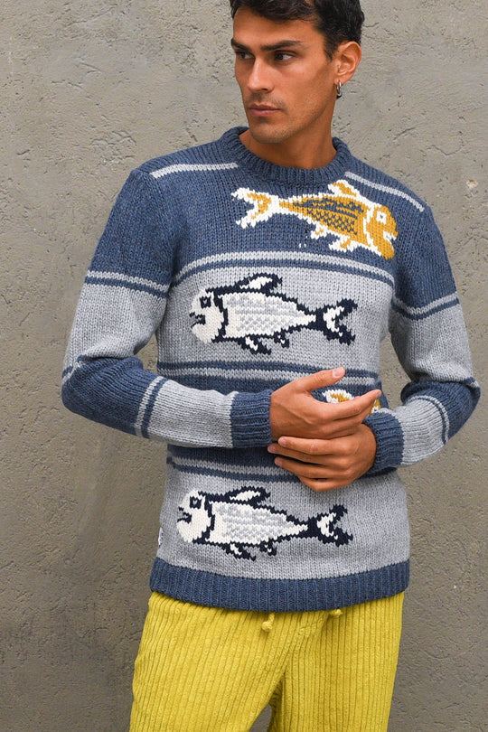 Maglia Pesci - Colore Unico