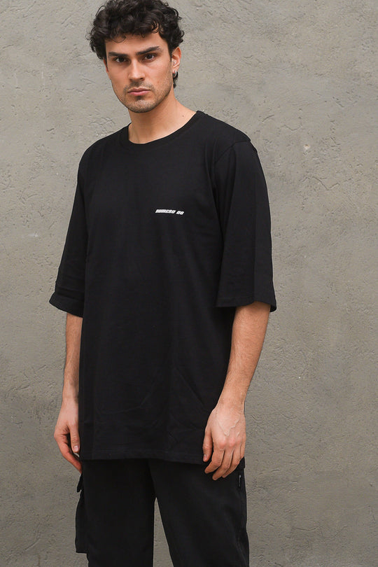 Print Tee - Black
