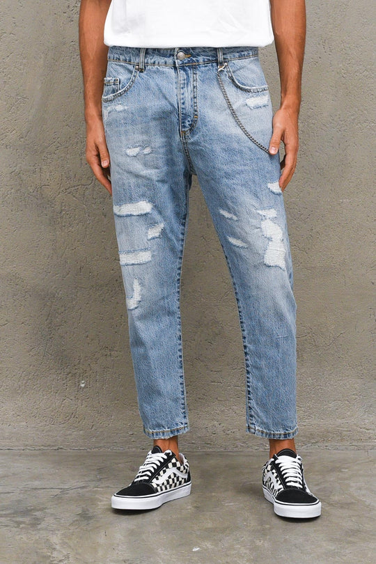 Pantalone Carrot Rotture - Colore Unico