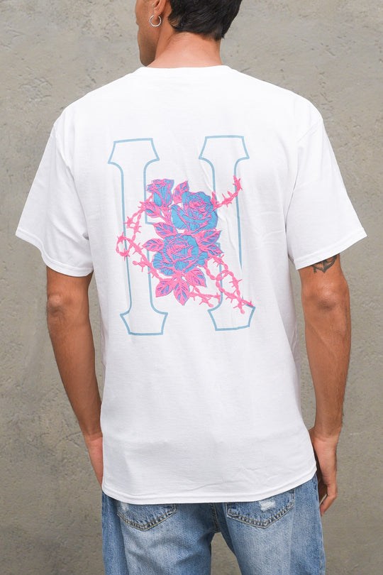 Barb Wire Classic H S/s - White