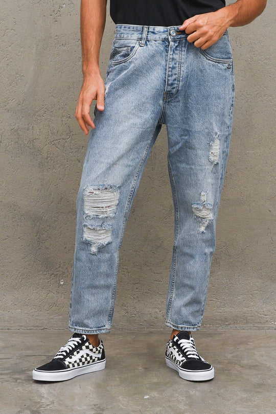 Jeans Cropped - Colore Unico