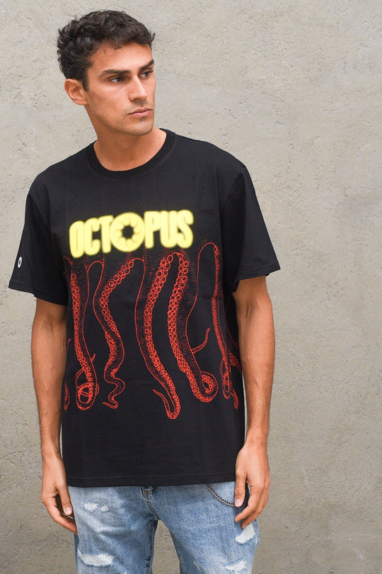 T-shirt Blurred Tee - Black