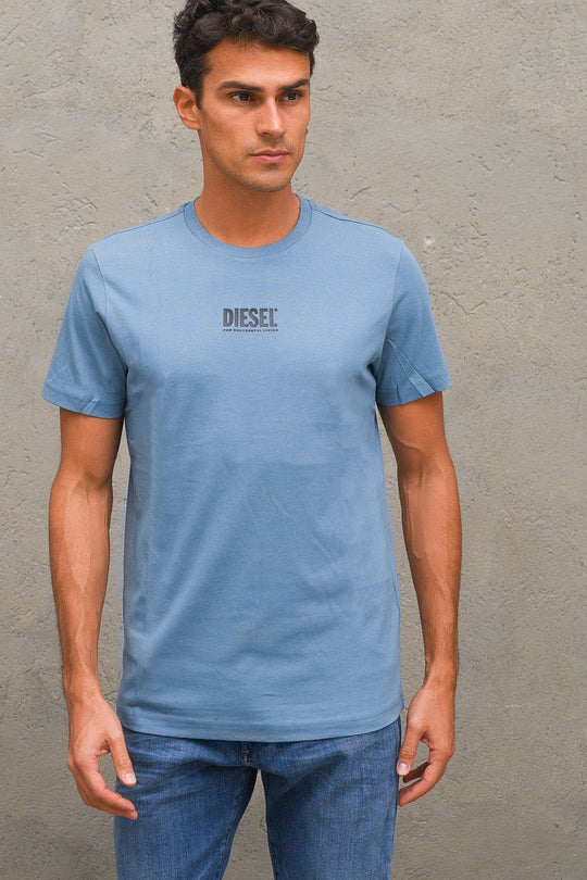 T-shirt T-Diegos Ecosmallogo - Verde Acqua