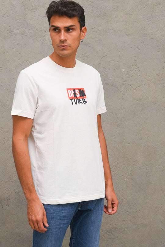 T-shirt T-Diegos-B10 - White