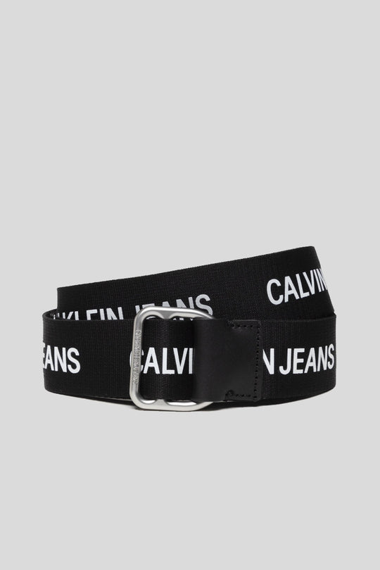 Cintura Slider Webbing Belt 38MM - Black