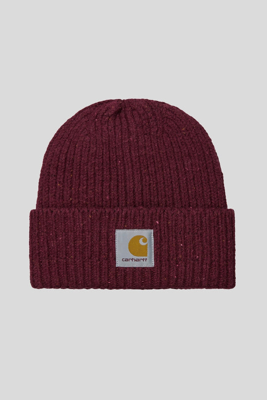 Anglistic Beanie - Speckled Wine