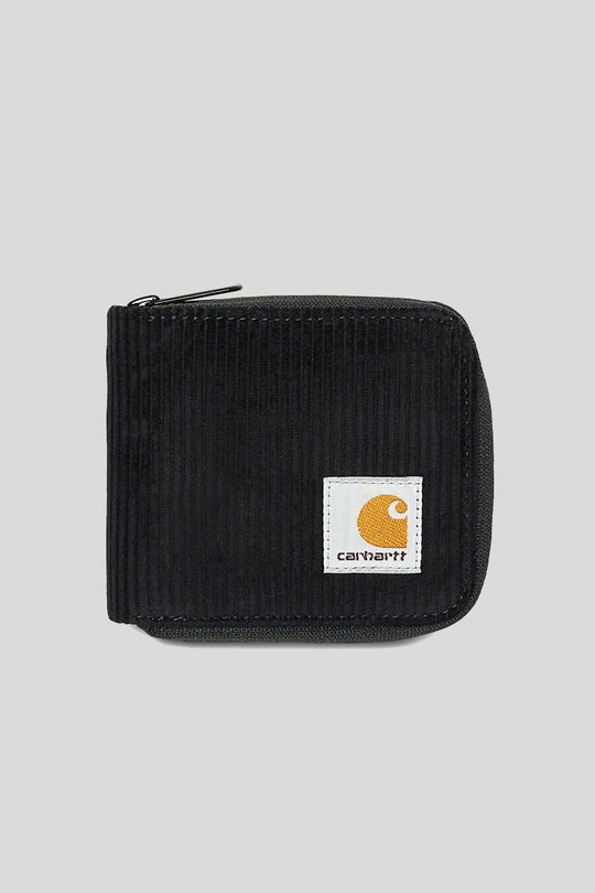 Flint Zip Wallet - Black