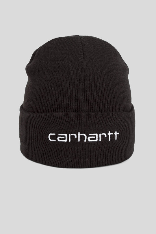 Script Beanie - Black/White