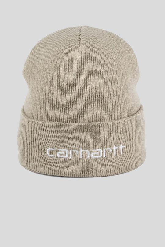 Script Beanie - Hammer/White