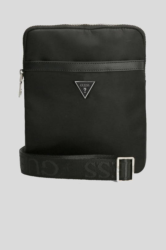 Certosa Crossbody Flat - Black