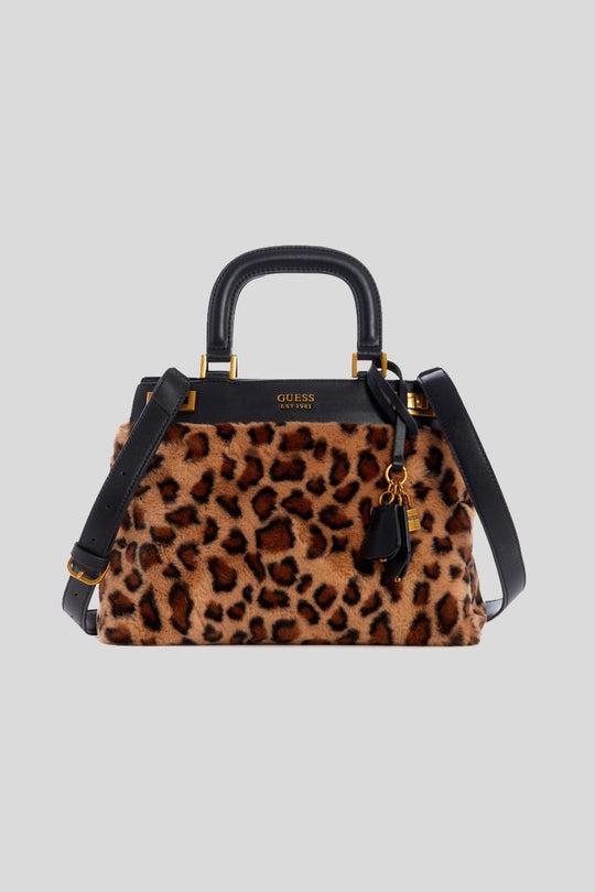 Katey Luxe Luxury Satchel - Leopard