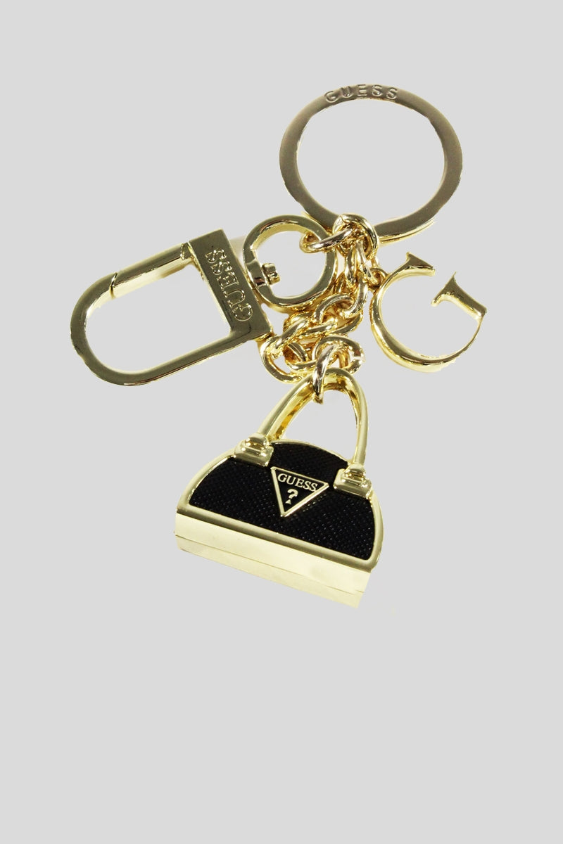 Metal Keyring Guess Keyring Guess Keyring Black Nero Donna