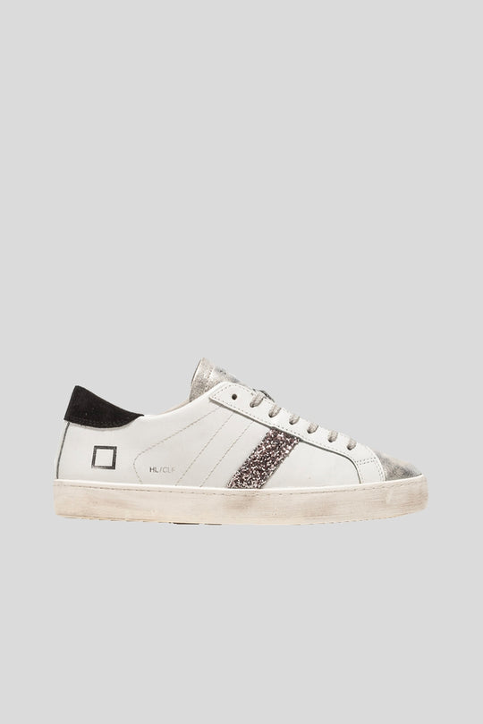 Hill Low Calf White - Black