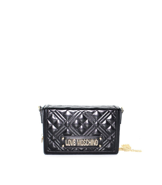 Borsa Quilted Nappa Pu - Nero