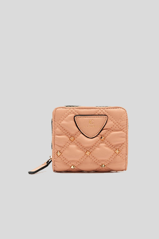 Tinette Small Wallet Synthetic - Old Pink