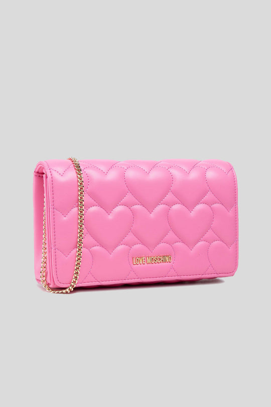 Borsa Quilted Pu - Rosa