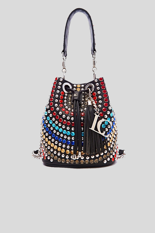 Mirror Bucket Synthetic Multi Color