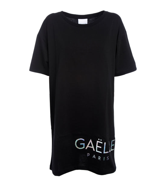 Abito Jersey G/C M/M + Stampa - Nero