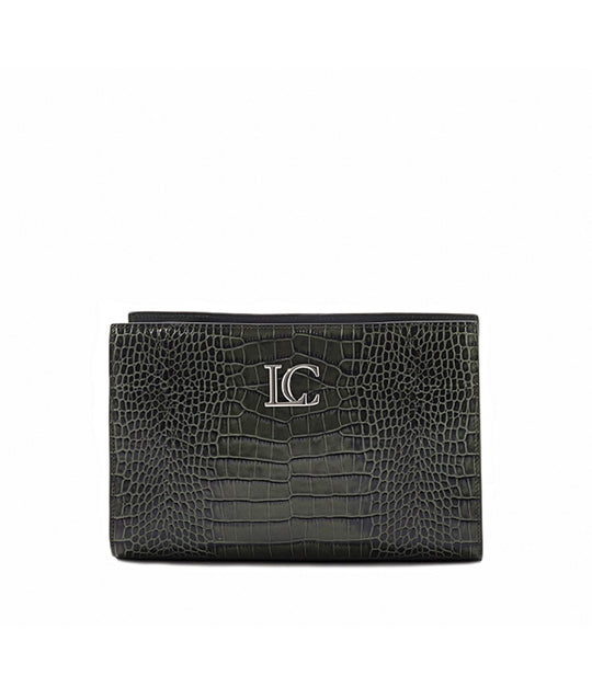 Ophelia Continental Clutch Cocco - Green