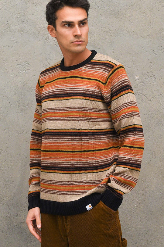 Pullover Tuscon Sweater - Tuscon Stripe