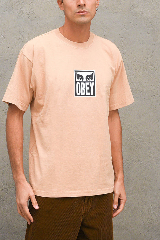 T-shirt Obey Eyes Icon 3 - Light Toffee
