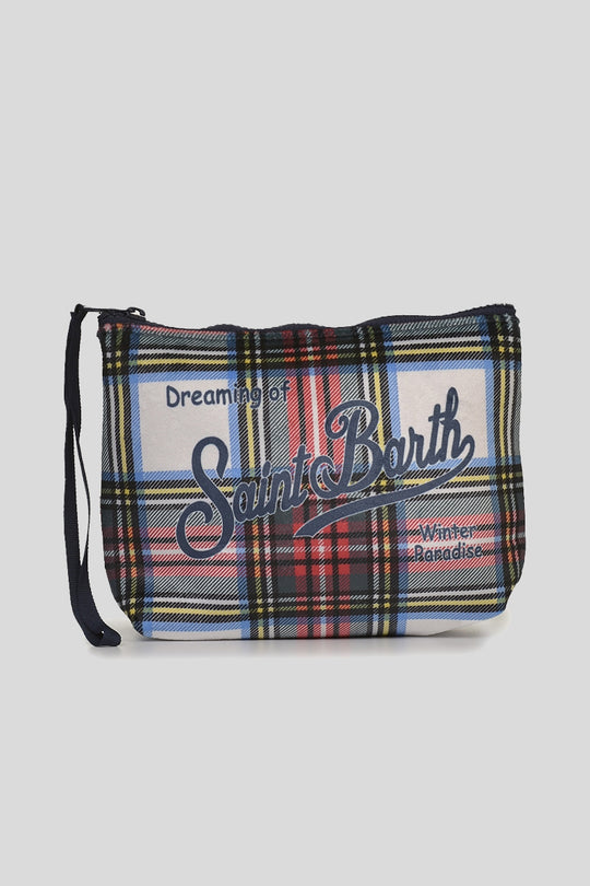Aline W Holder Bag - Stampa Tartan