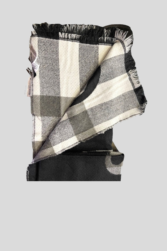 Woven Scarf 80X200 - Black