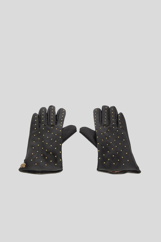 Guanto Corto Borchie - Nero