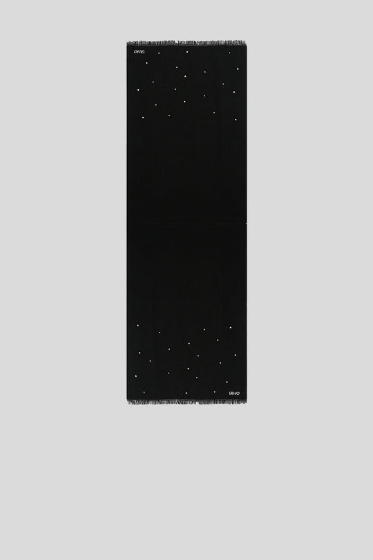 Stola Double P/di Galles Perle - Nero/Bianco