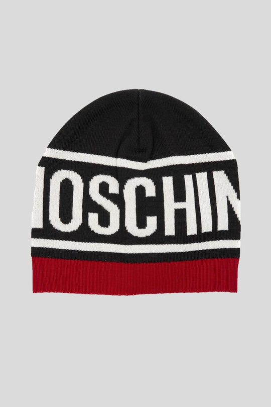 Berretto Uomo Logo - Nero