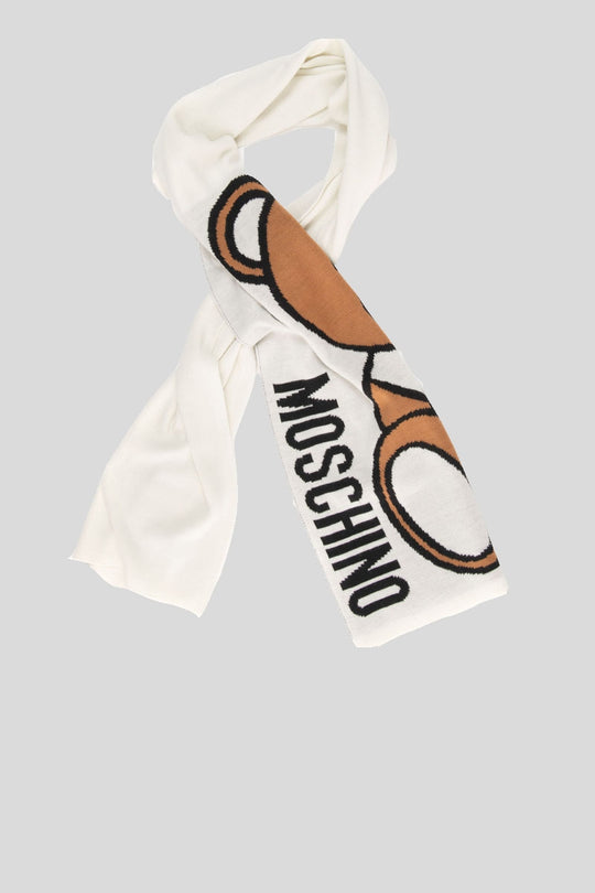 Sciarpa Maglia - Bianco