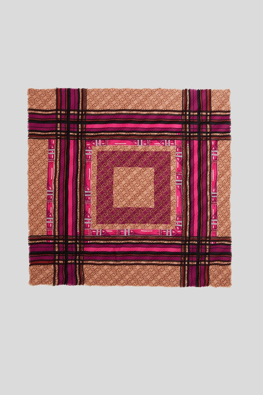 Foulard  Check Cinturin - Opale Rosa