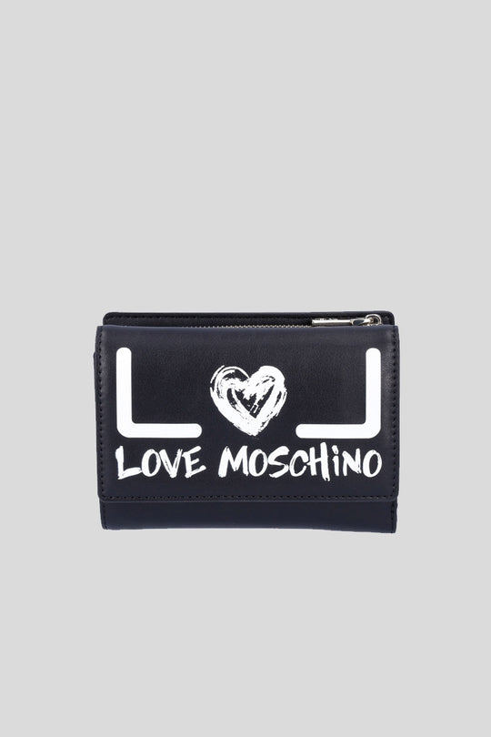 Portafoglio Pu Nero + Pu Bianco