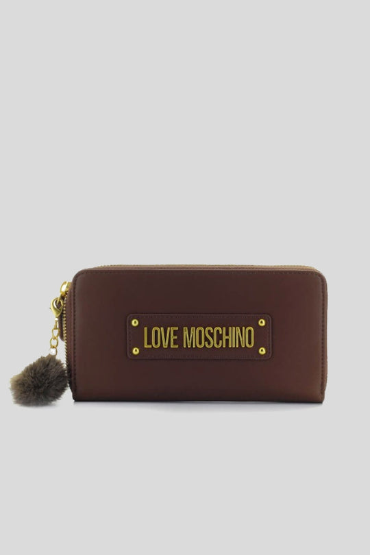 Portafogli Pu - Marrone