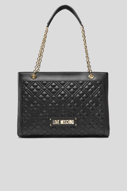 Borsa Quilted Pu - Nero