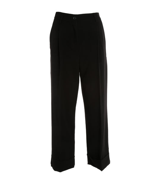 Pantalone Coulotte Donna - Nero
