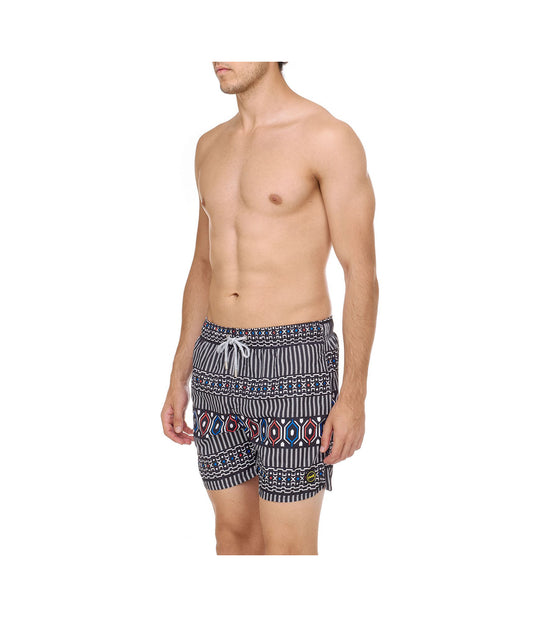 Microfiber Printed Short