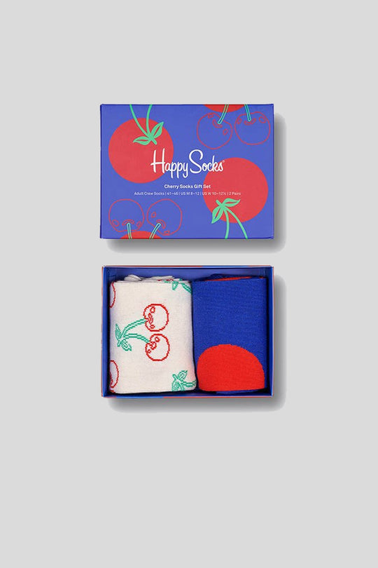 2 Pack Cherries Socks Gift Set - Fantasia