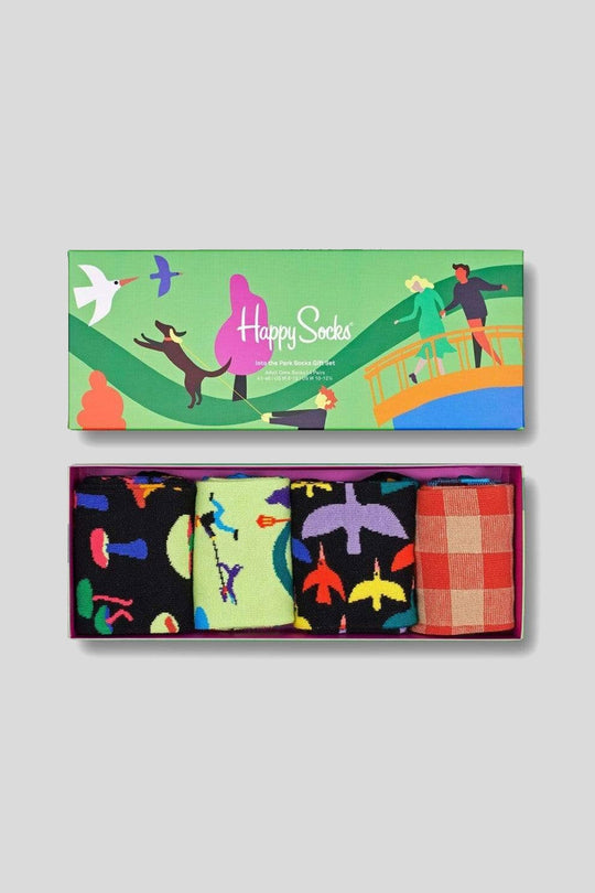 4 Pack Into The Park Socks Gift Set - Fantasia