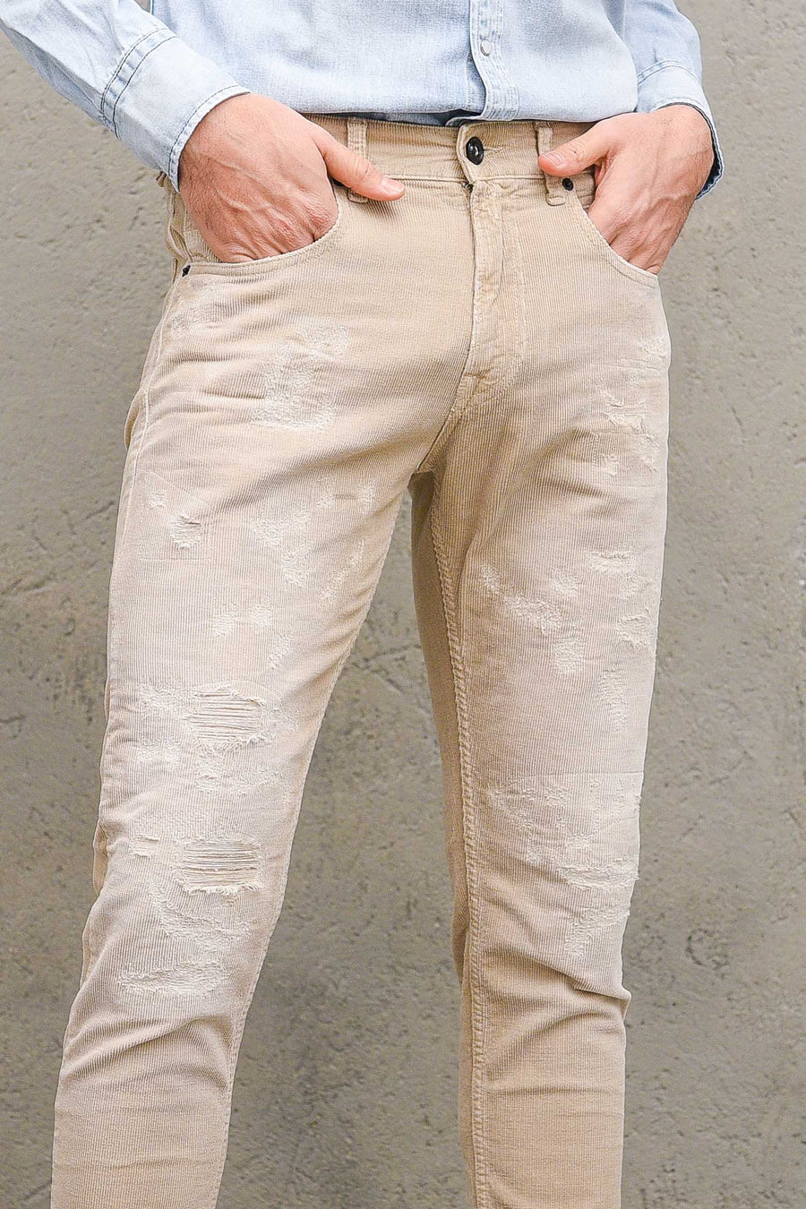 Pantalone Johnfrus - Beige — 2