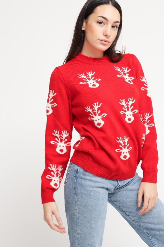 Knitwear Renne - Rosso