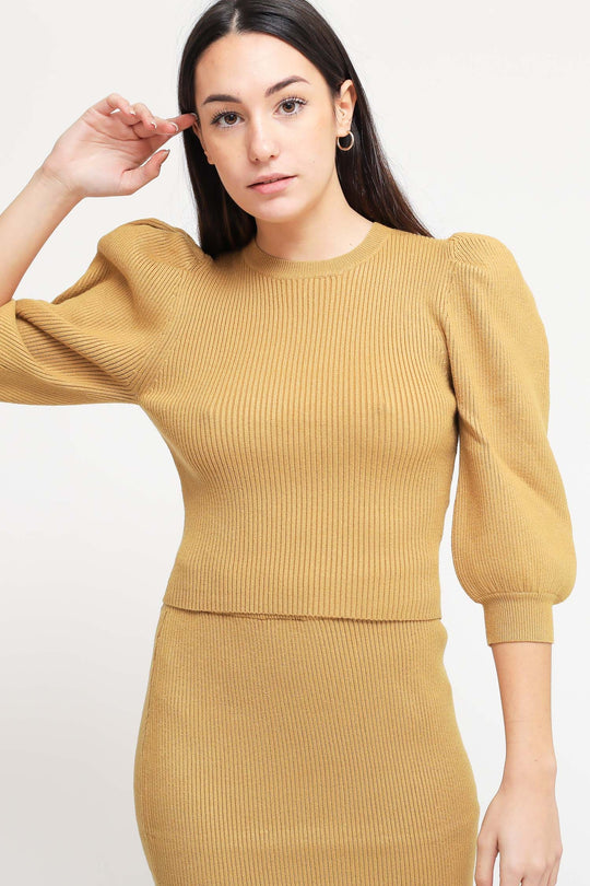 Ladies Jumper - Ochre