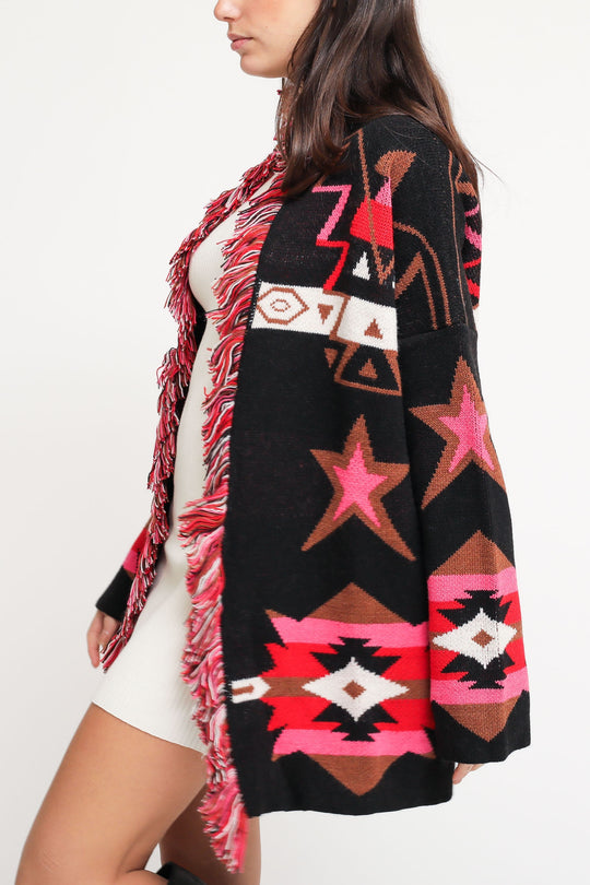 Giacca Etnica - Nero