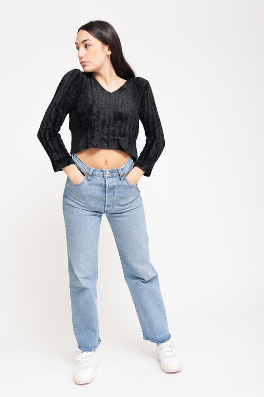 Maglia V Coste - Nero