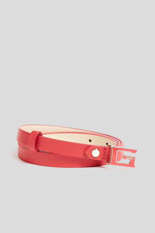 Not Rev & Adjustable Pant Belt - Red