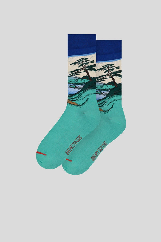 Socks Mount Fuji - Katsushika Hokusai