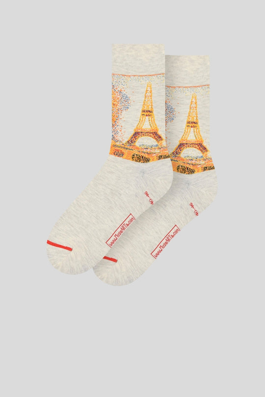 Socks Eiffel Tower - Georges Seurat